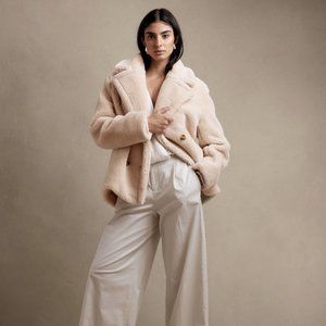 Banana Republic Factory - Petite XS, Cream, NWT